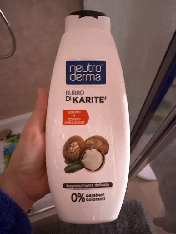 Neutroderma Gel De Dus Unt De Karite 750 Ml