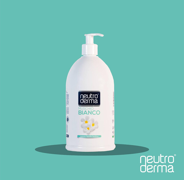 Neutroderma Sapun Lichid Mosc Si Talc Cu Pompita 1l
