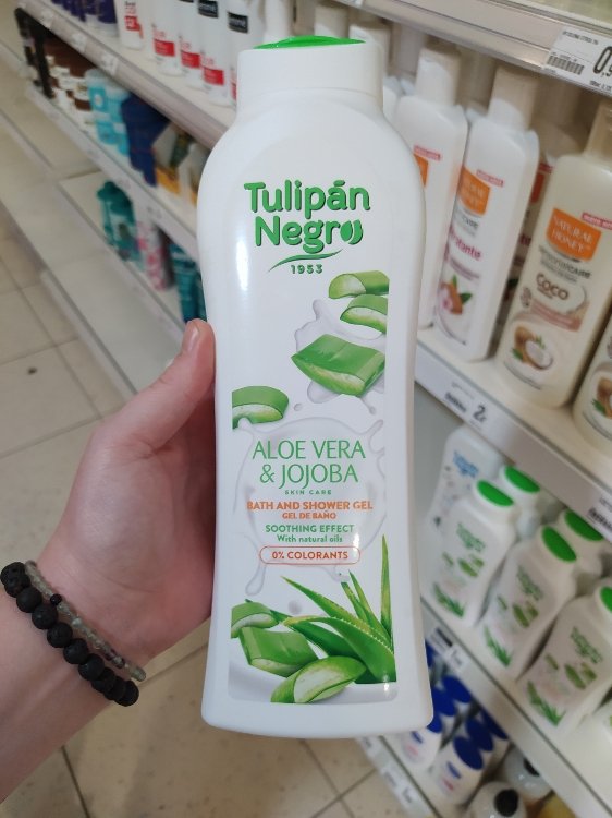 Tulipan Negro Gel Dus Aloe Vera Si Jojoba 650 Ml