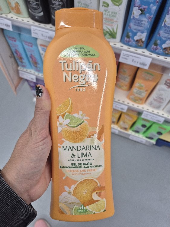 Tulipan Negro Gel Dus Mandarine Si Lime 650 Ml