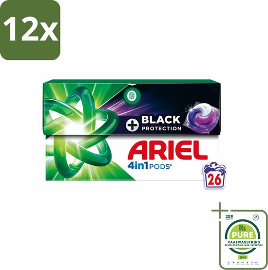 Ariel Capsule Pods 12 Buc Black