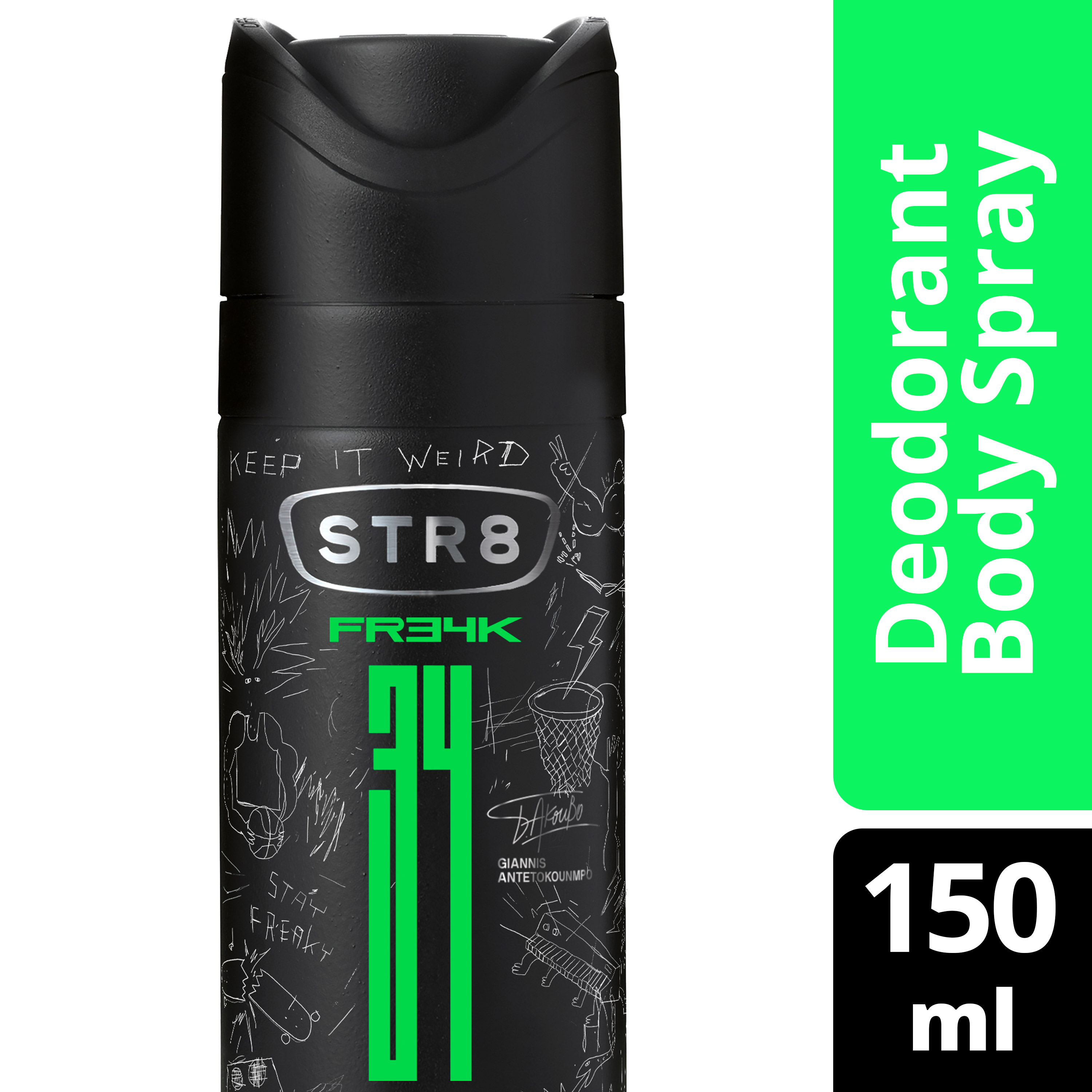 Str8 Deo Spray Fr34k 150 Ml