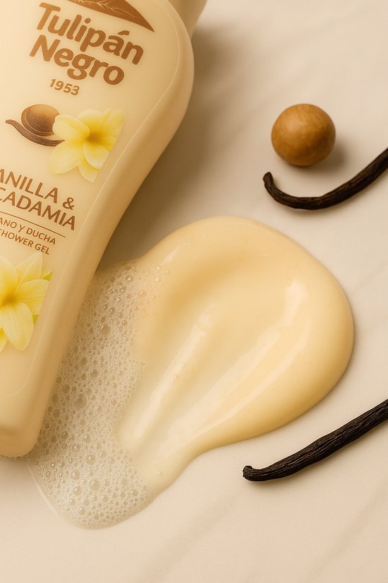 Tulipan Negro Gel Dus Vanilia Y Macadamia 650 Ml