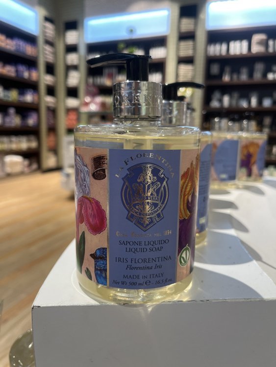 Le Savon Sapun Lichid Talc&Iris Cu Pompita 500 Ml