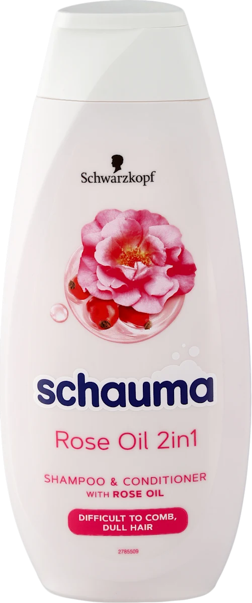 Schauma Sampon Balsam 2in1 Rose Oil 400 Ml