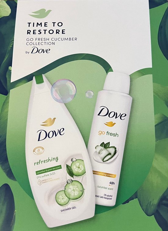 Dove Gel Dus Fresh Cucumber 720 Ml