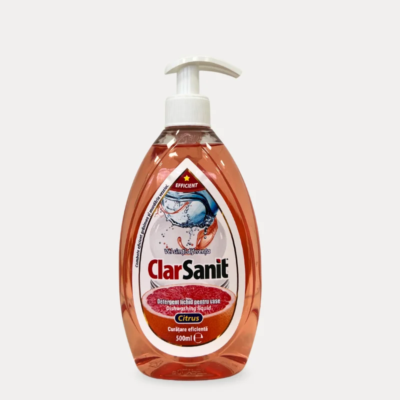 Clarsanit Detergent De Vase Efficient Citrus 500 Ml