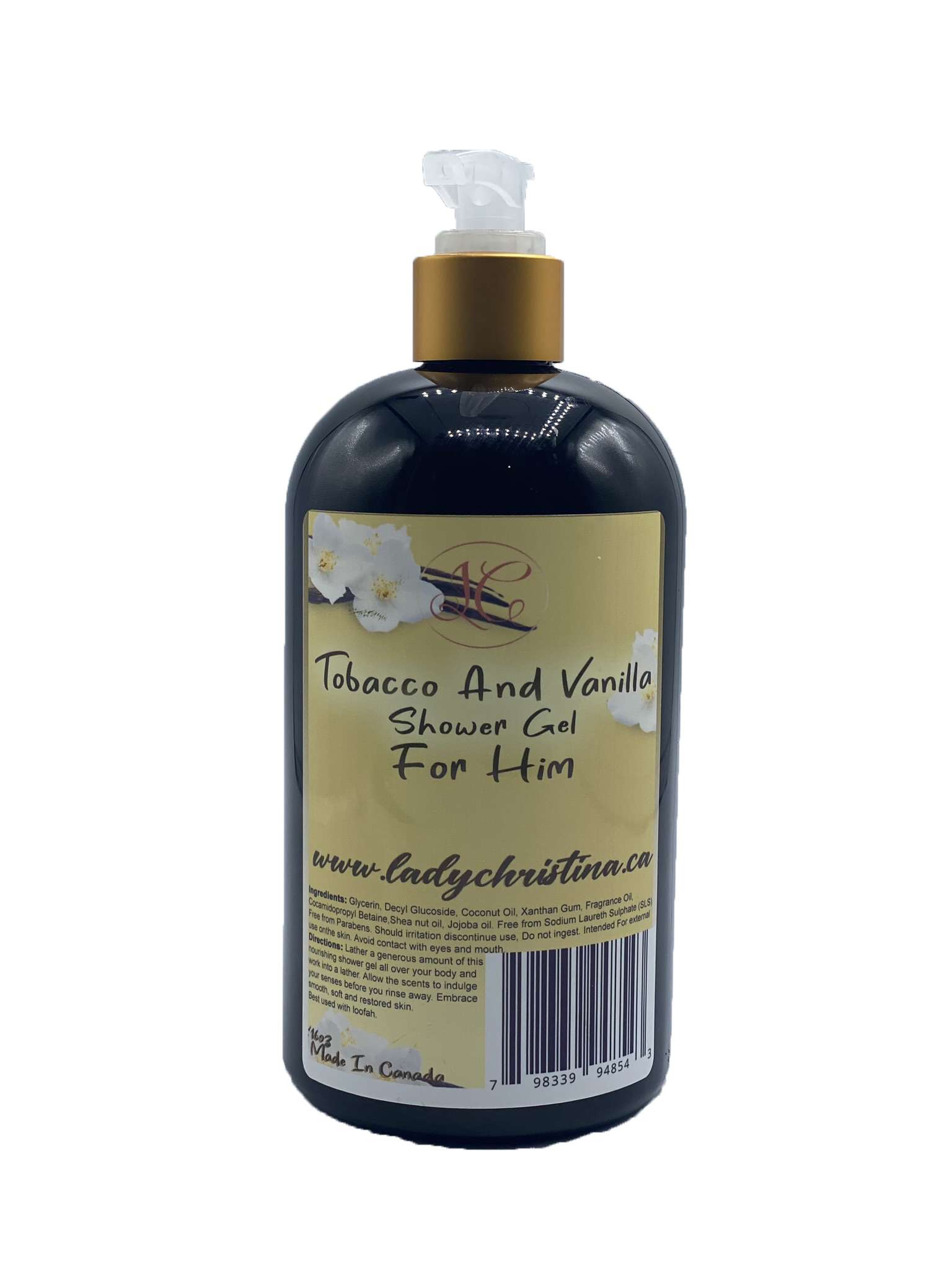 Eden Touch Gel De Dus Vanilla & Tobacco 400 Ml