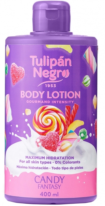Tulipan Negro Lotiune Corp Cu Pompita Candy Fantasy 400 Ml