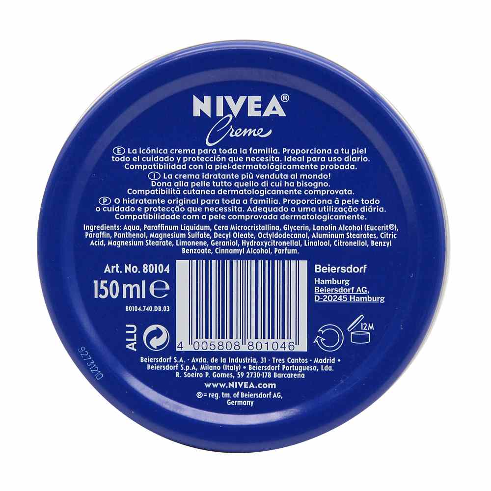 Nivea Crema 150 Ml