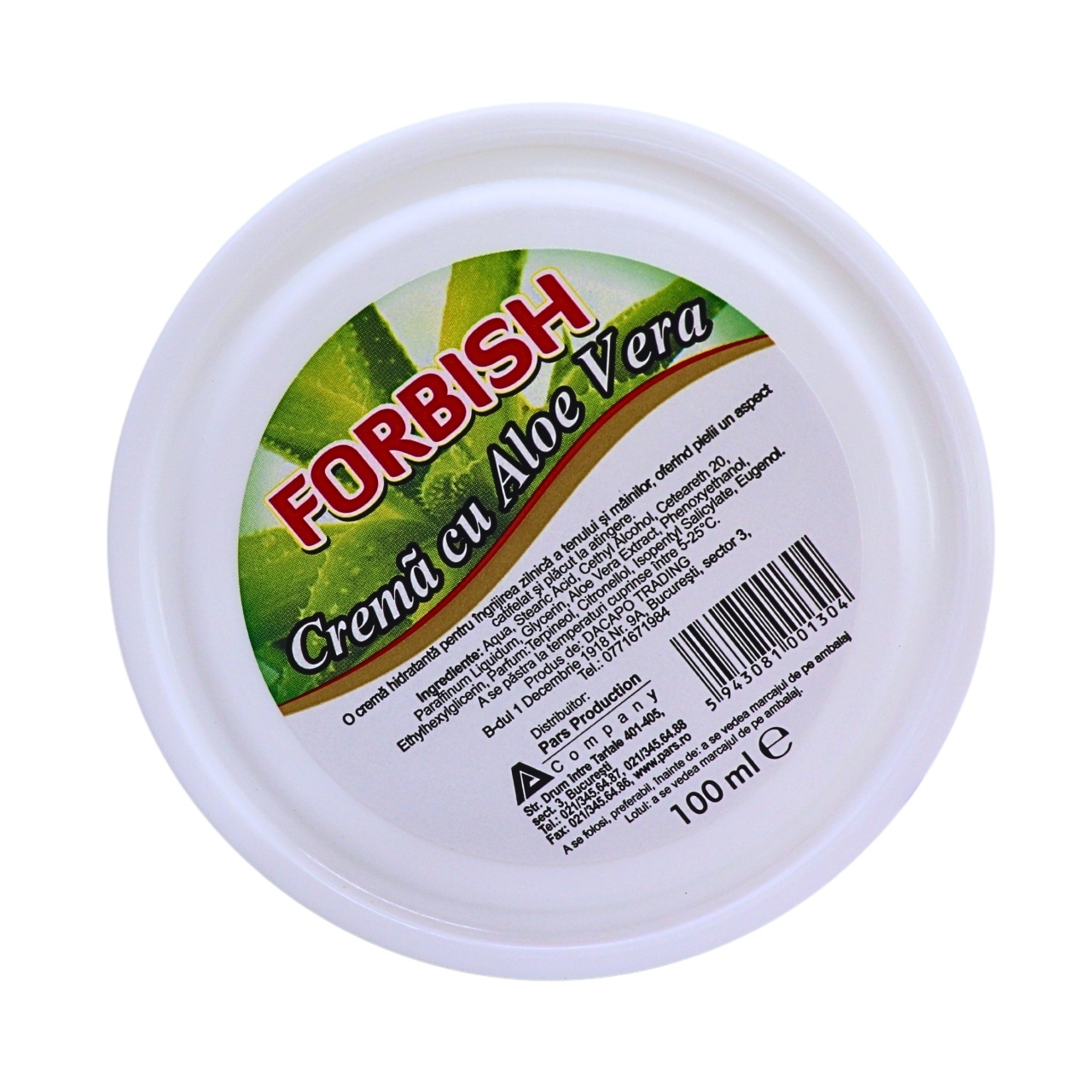 Forbish Crema Maini Aloe 100 Ml