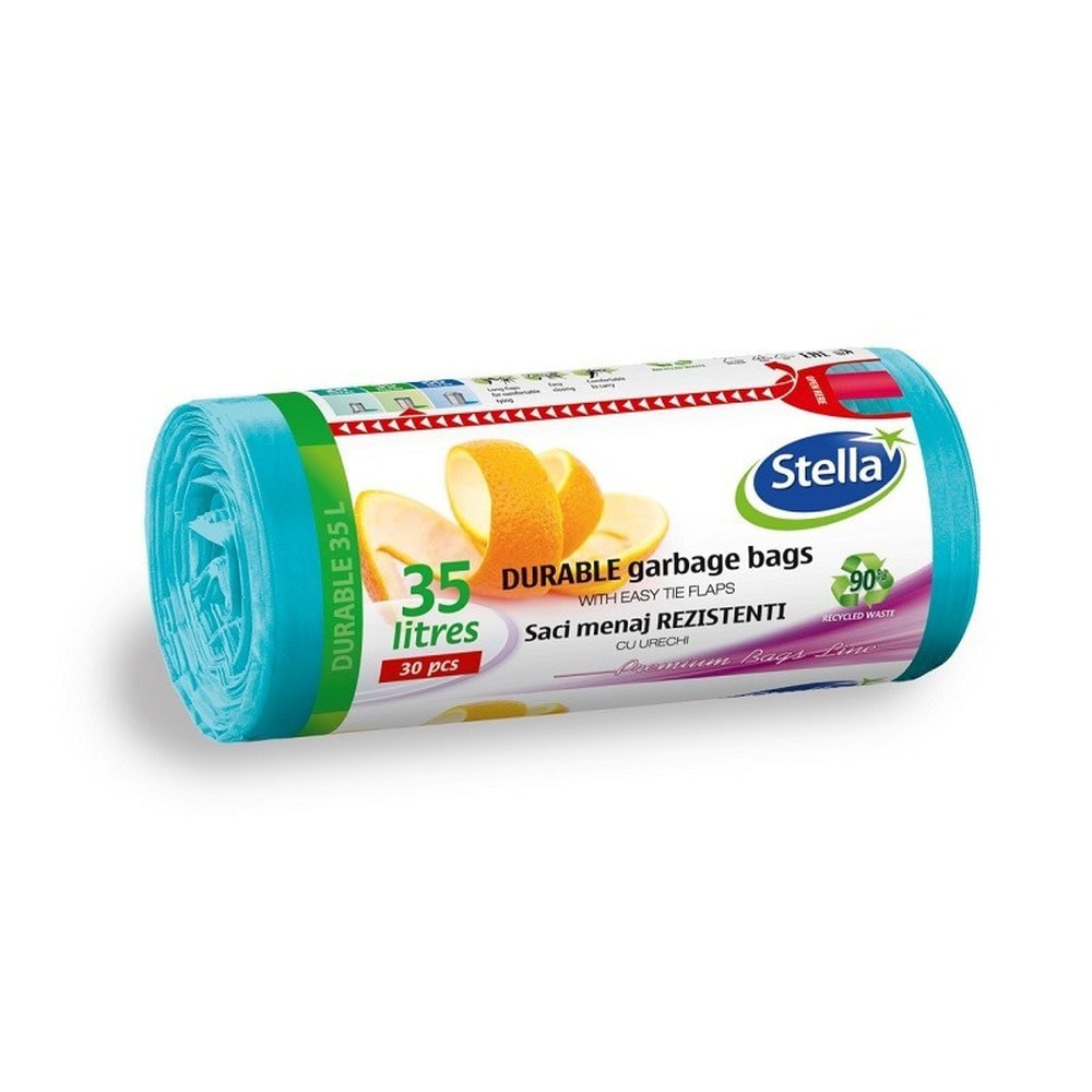 Stella Saci Menaj Ultrarez.Hd-Ld Albastru 35l 30/Set 4468v1