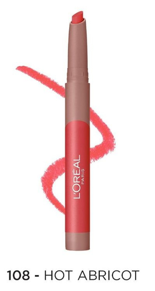 Ruj Creion De Buze L`oreal Paris Infaillible 108 Hot Apricot